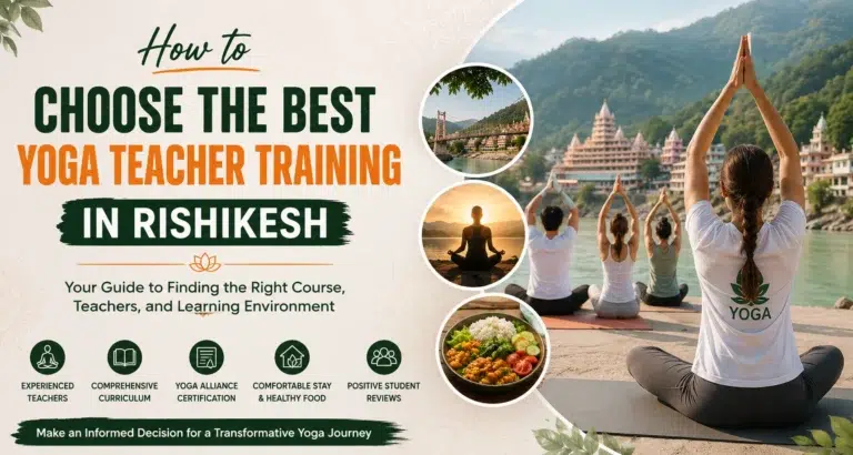 how to choose the best yoga teacher training in rishikesh